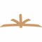 Ekena Millwork Davenport Timber Gable Bracket, Western Red Cedar, 84"W x 38"H x 1 1/2"D x 5 1/2"F, 11/12 Pitch GBW084X38X0206DAV00SWR - alternate 2